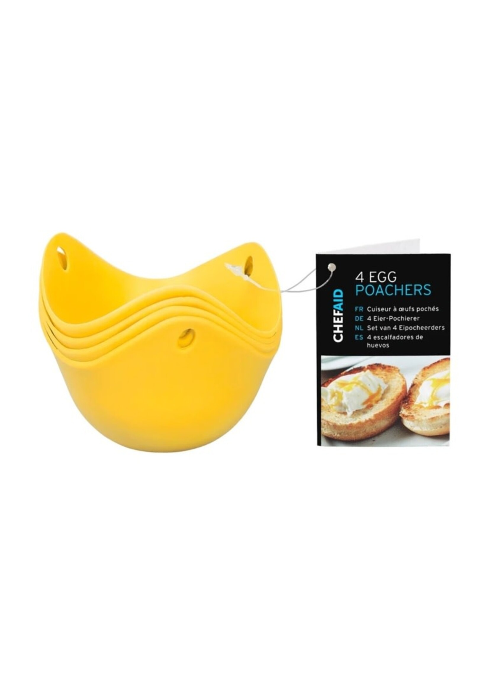 Chef aid Chef Aid 4 Silicone Egg Poachers