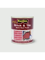 Rustins Rustins Brick & Tile 500ml Matt Red Quick Dry