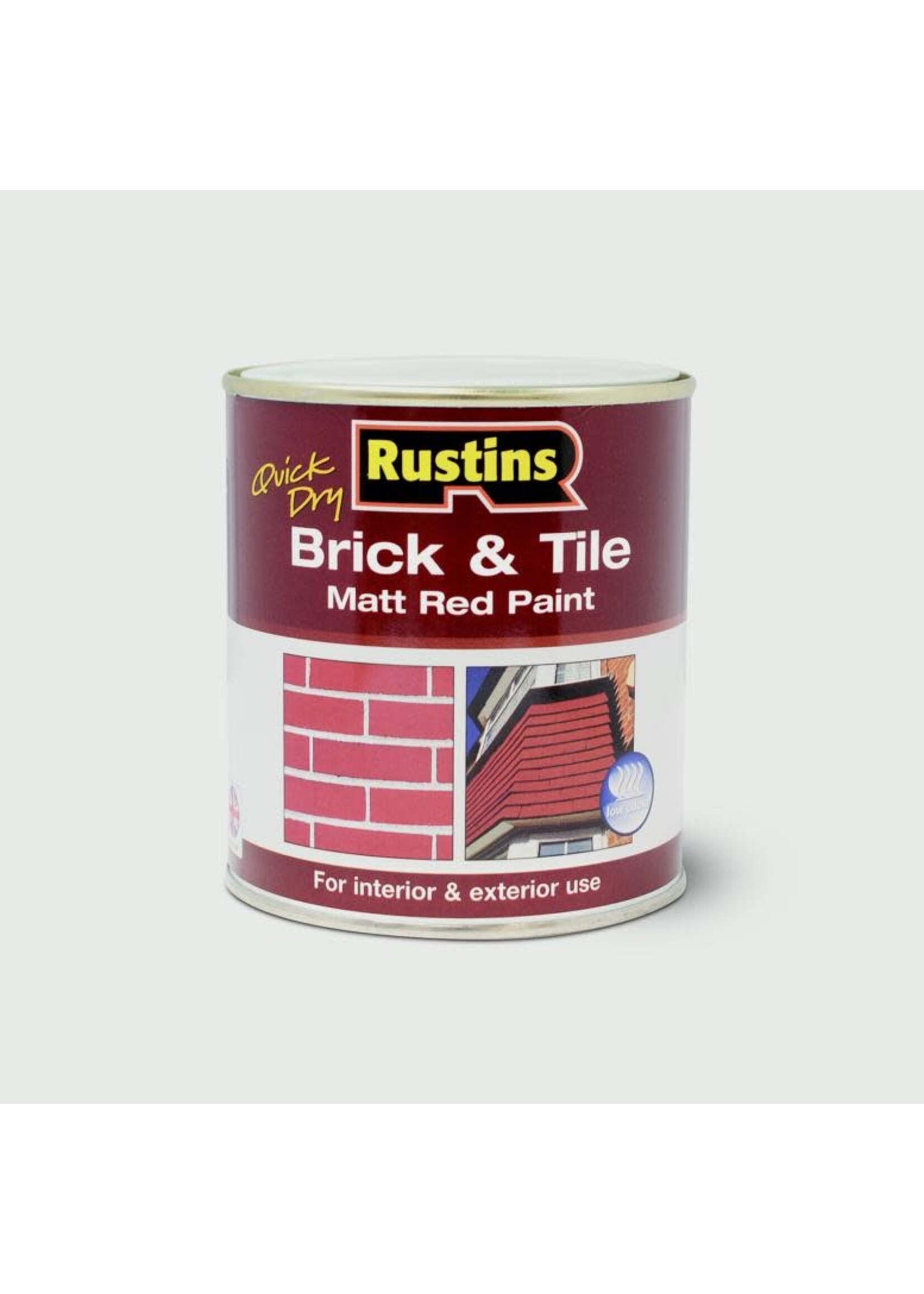 Rustins Rustins Brick & Tile 500ml Matt Red Quick Dry