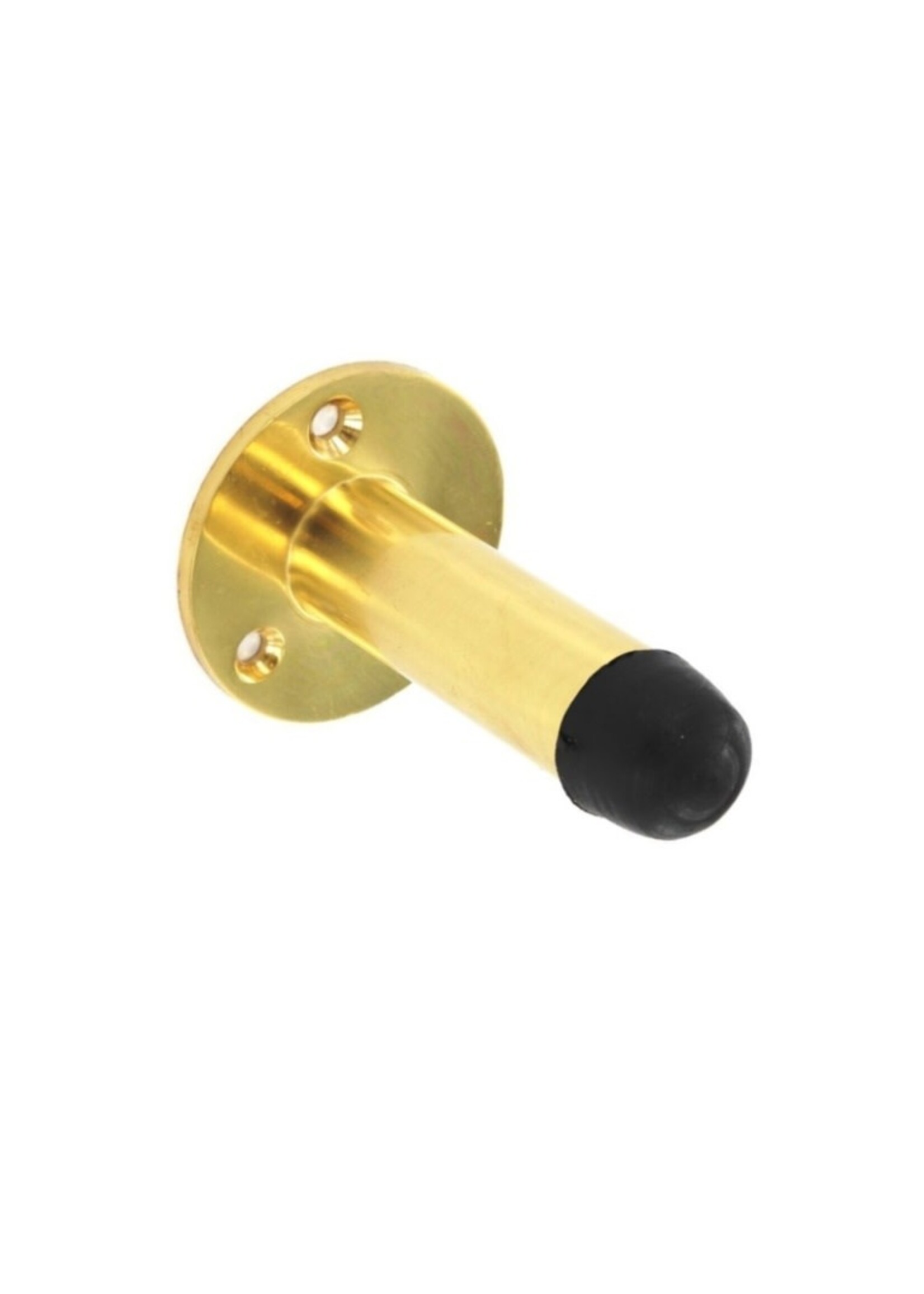 Securit Brass Projection Door Stop 63mm S2572