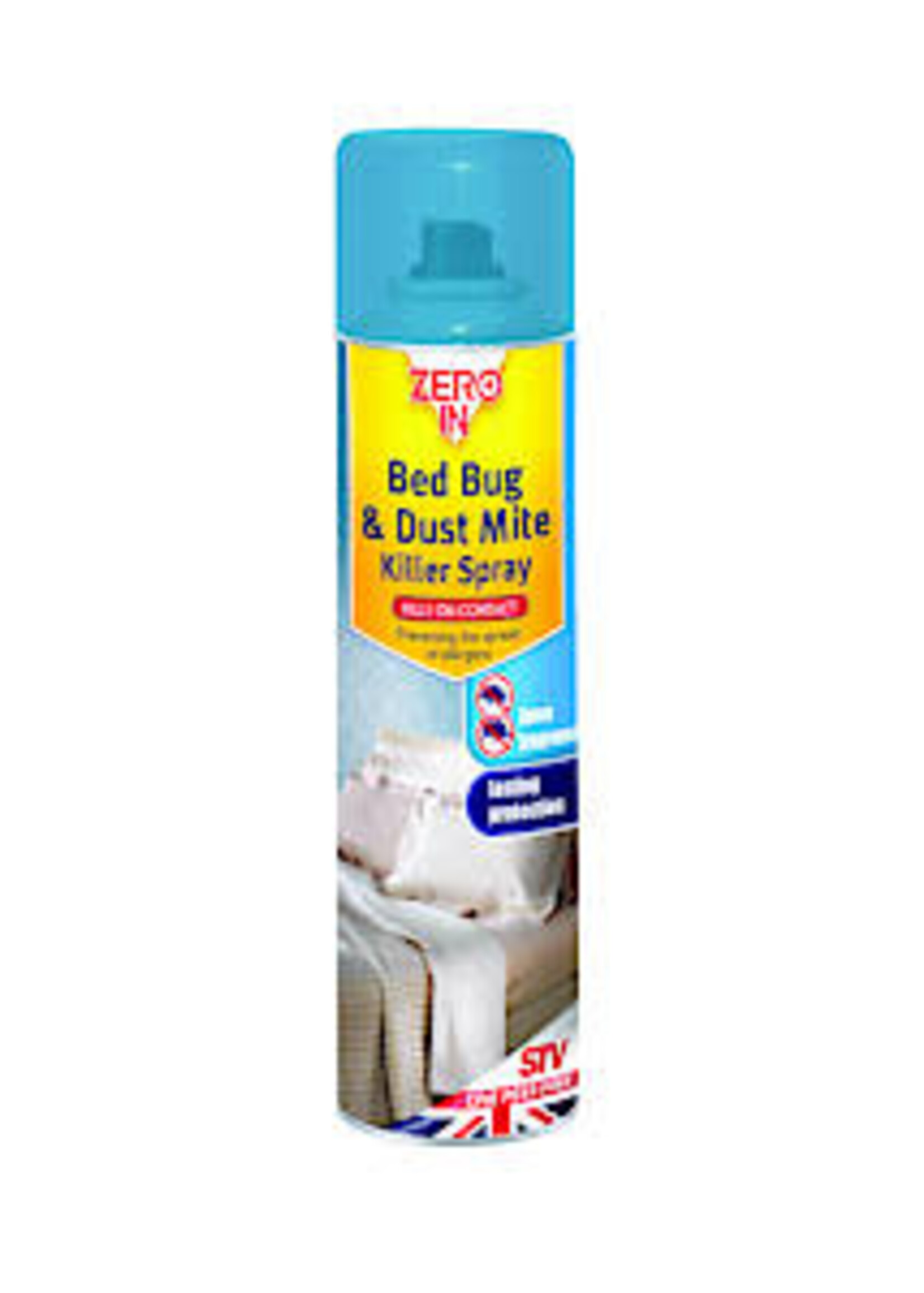 Zero in (STV) Zero In Bed Bug & Dust Mite Killer 300ml Aerosol