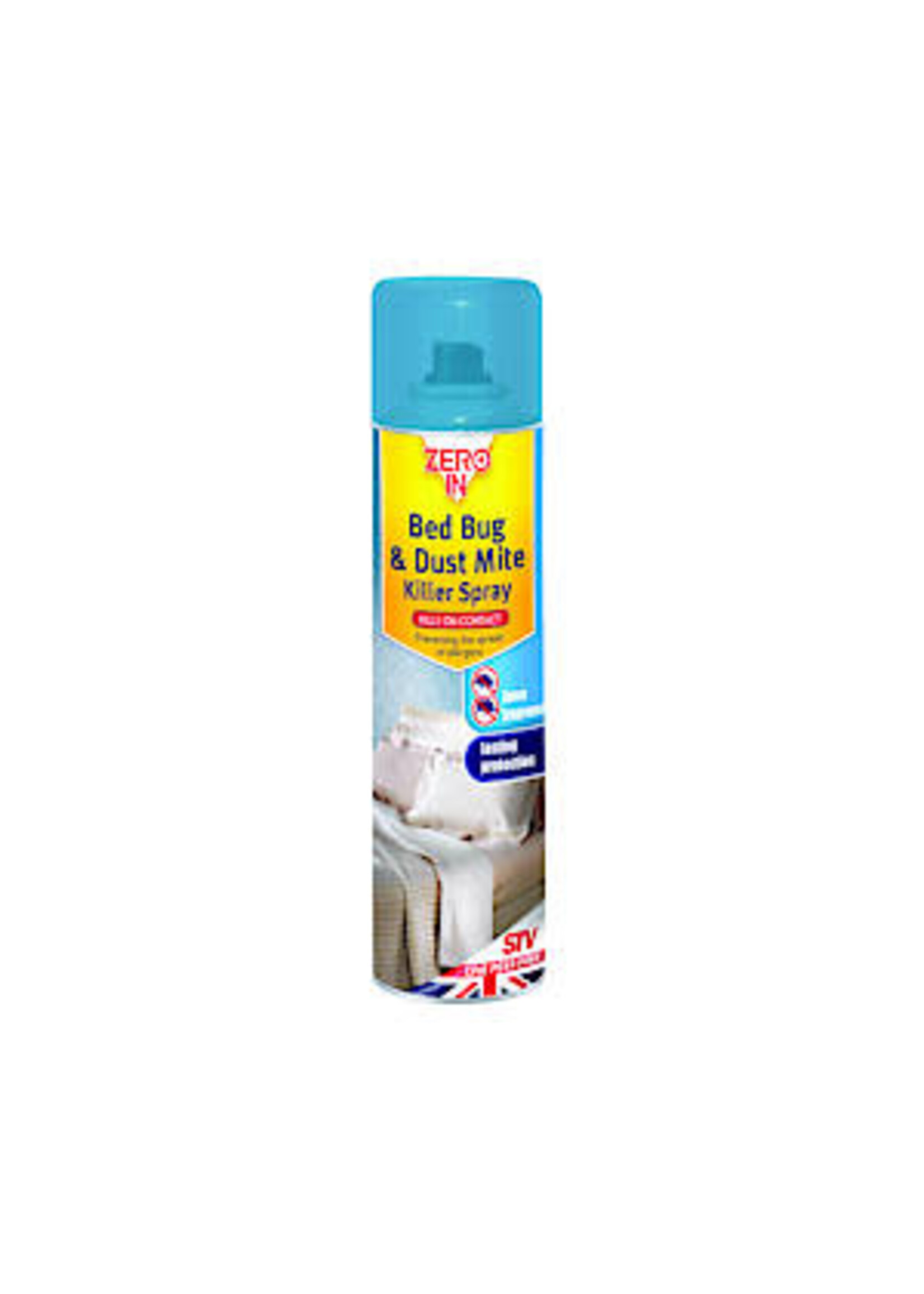Zero in (STV) Zero In Bed Bug & Dust Mite Killer 300ml Aerosol