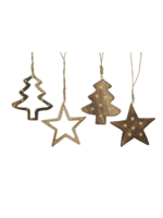 Lumineo Wooden Hanging Star or Tree (Price is for one)