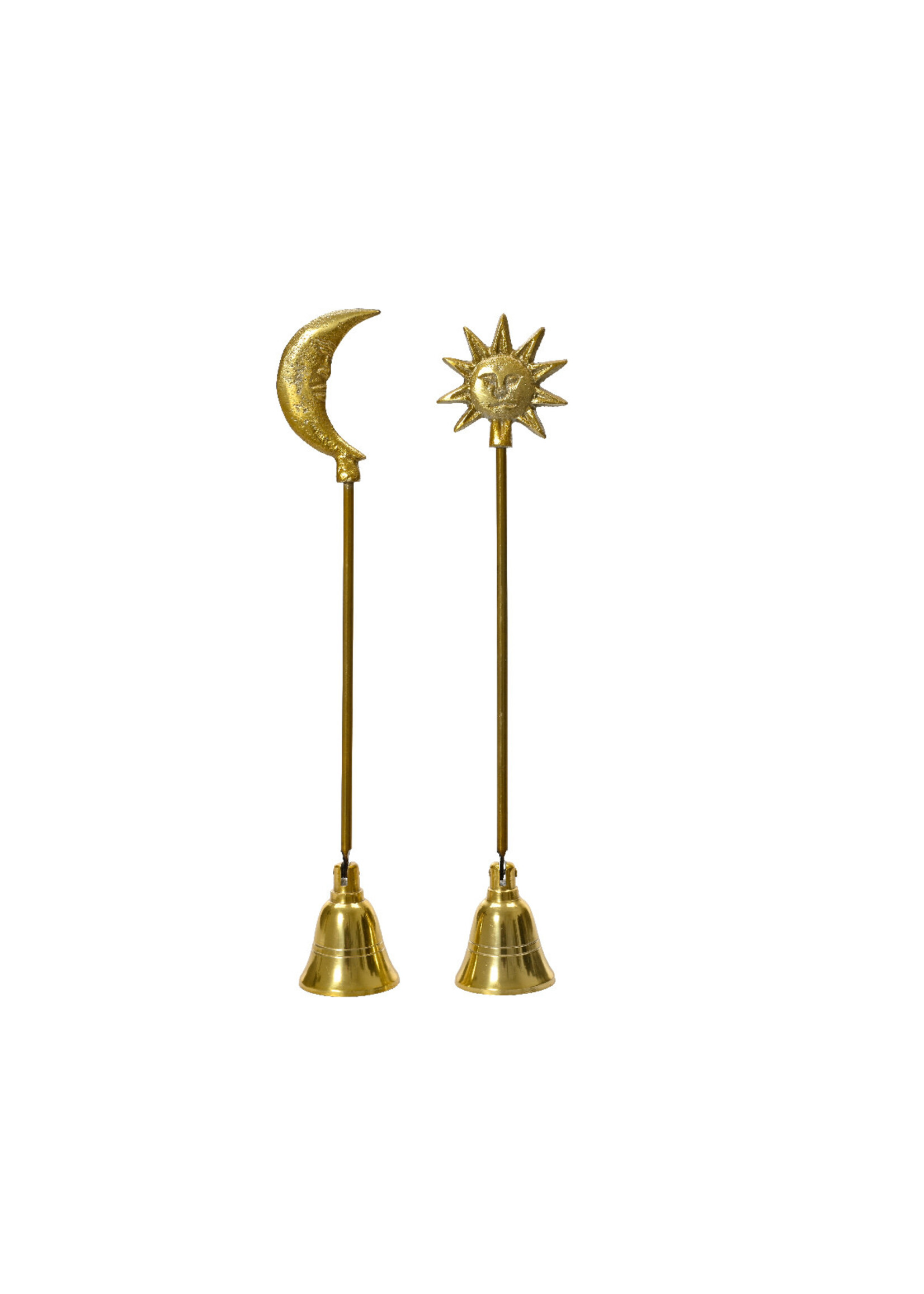 Decoris Gold Candle Snuffer Moon or Sun (Price for one)