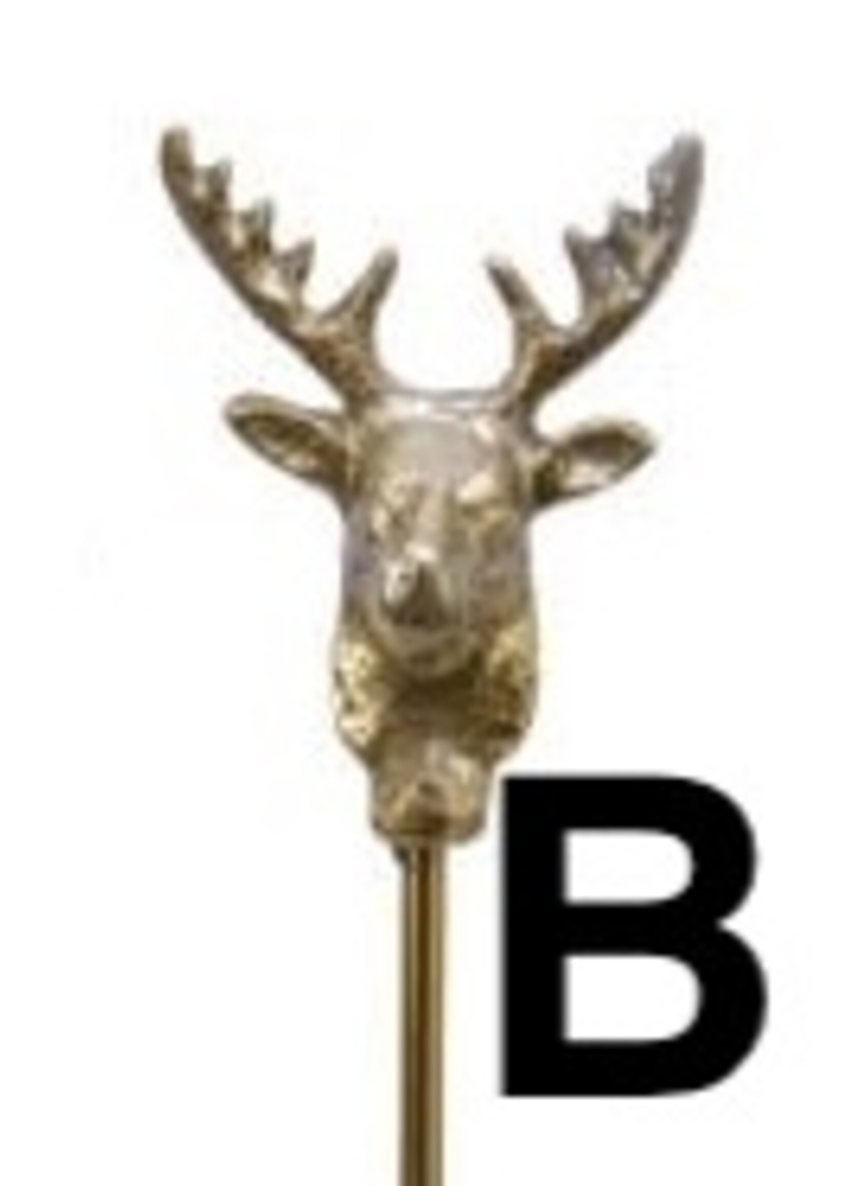 Decoris Gold Candle Snuffer Star or Deer 2 Assorted. Price for one