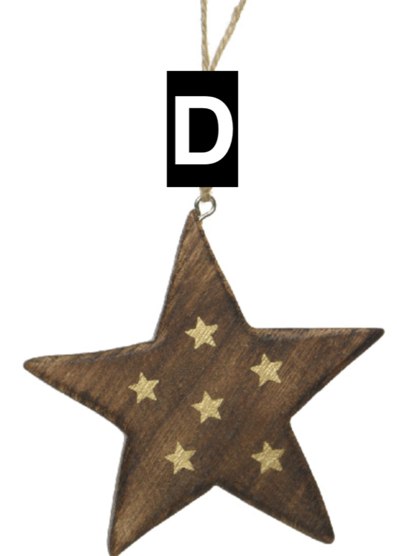 Lumineo Wooden Hanging Star or Tree (Price is for one)