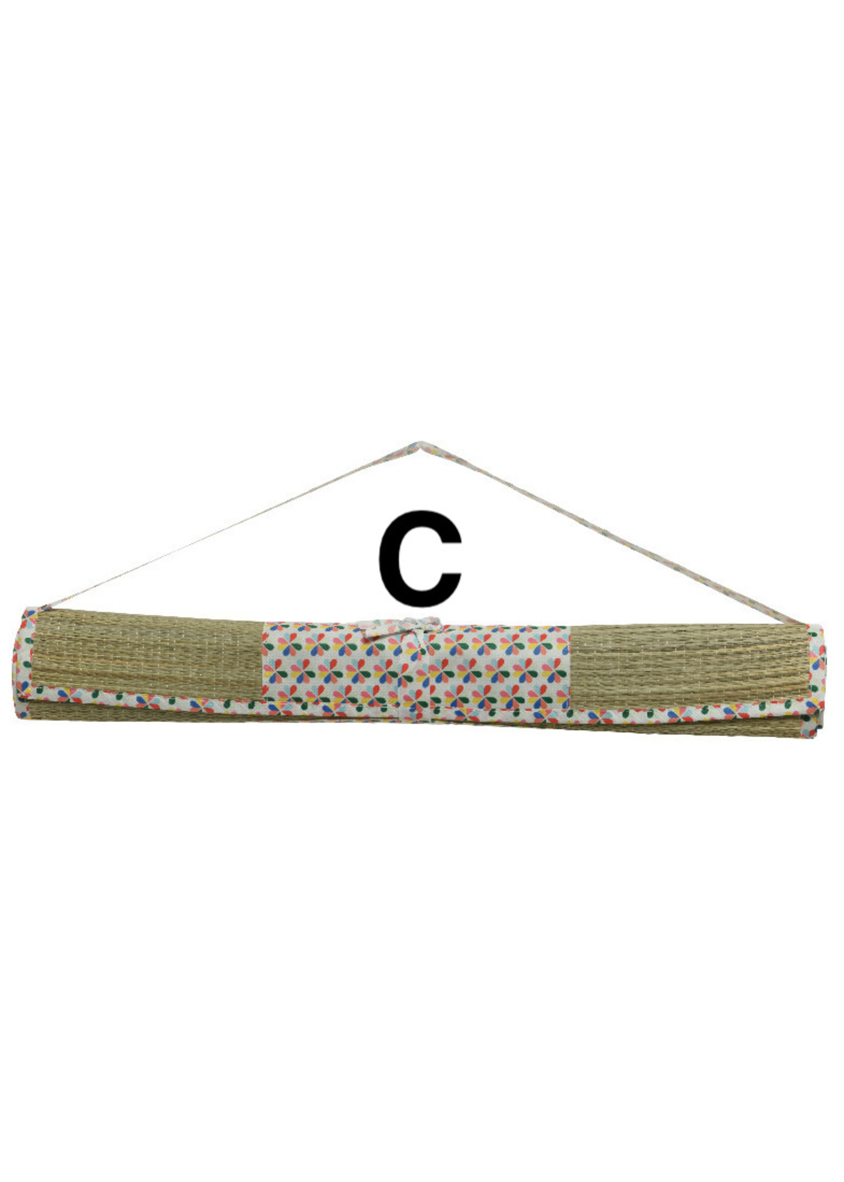 Decoris Straw Beach Mat 180x60cm