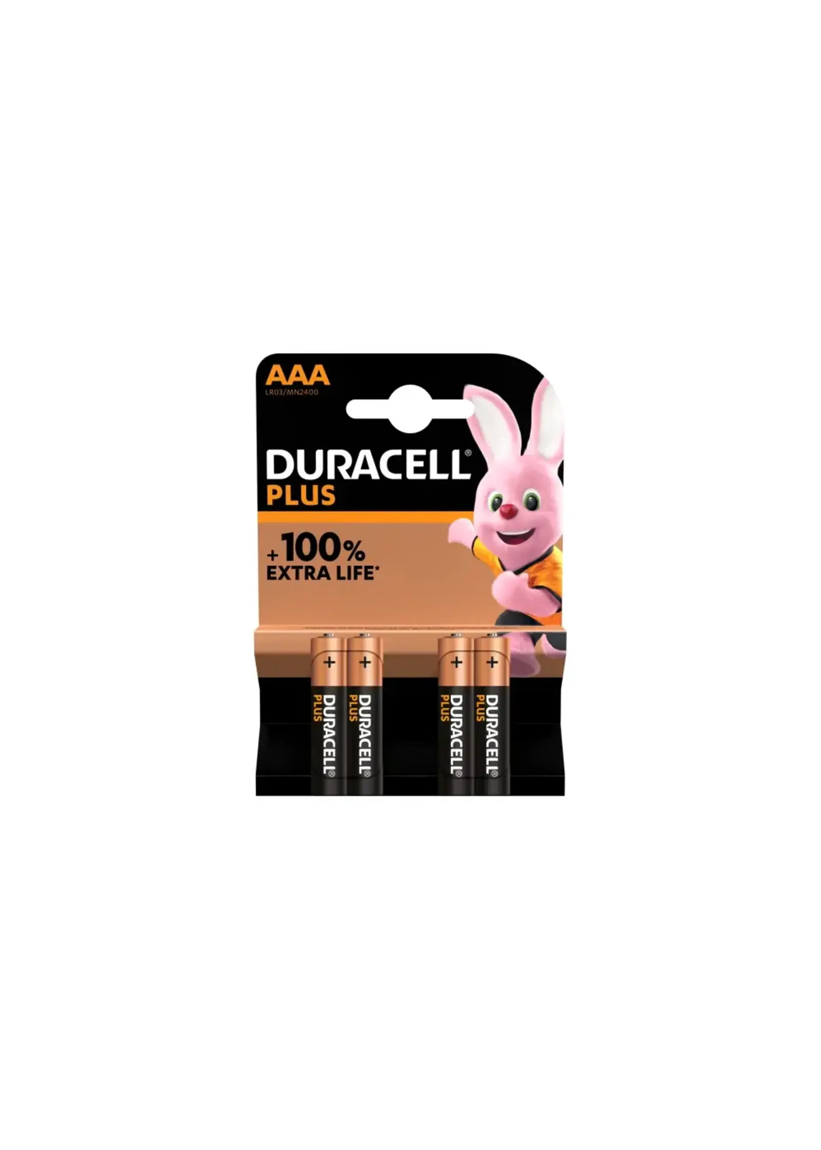 Duracell Duracell Plus Batteries AAA 4 Pack