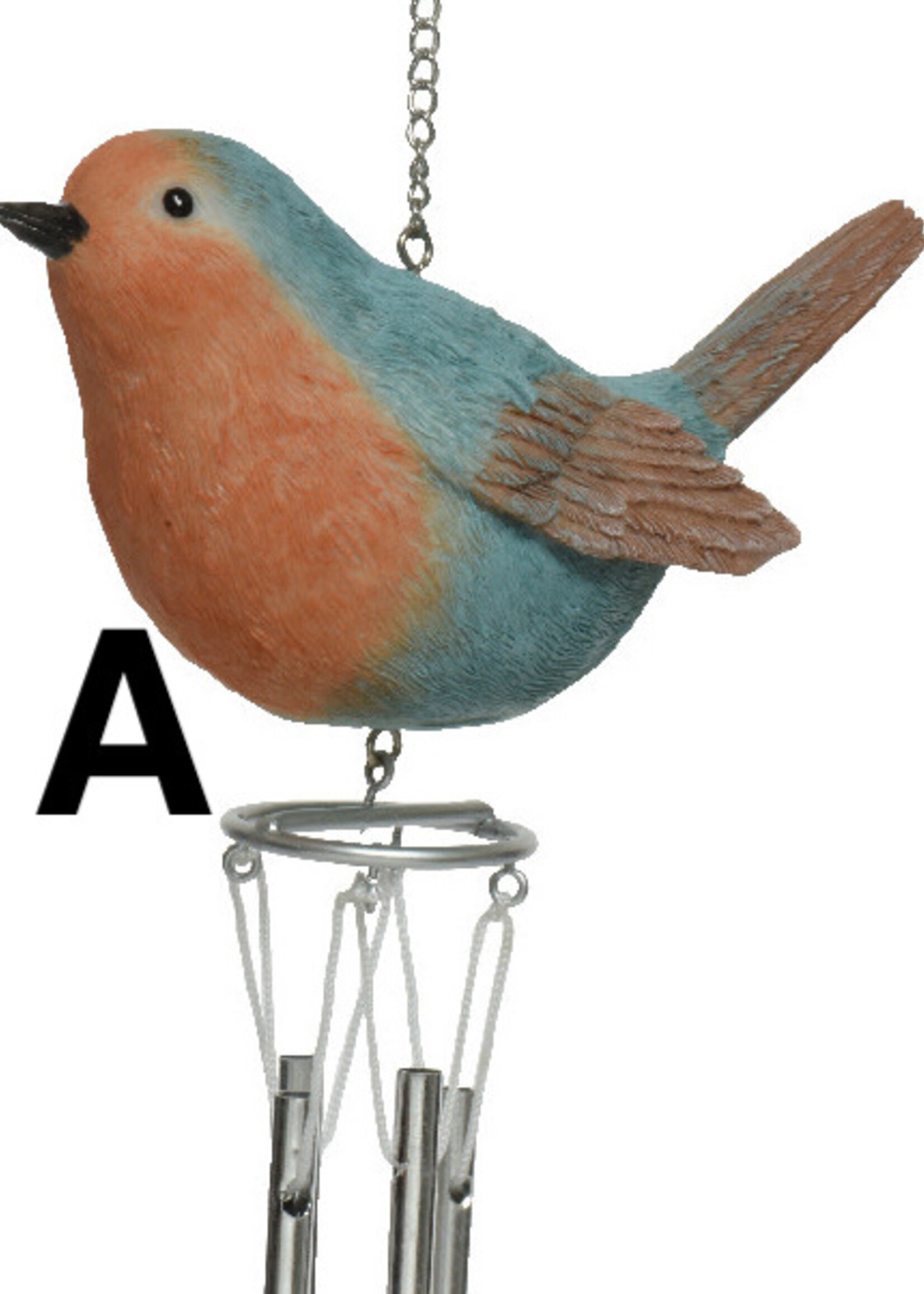 Decoris Bird Windchime 30 x 13 x 6cm