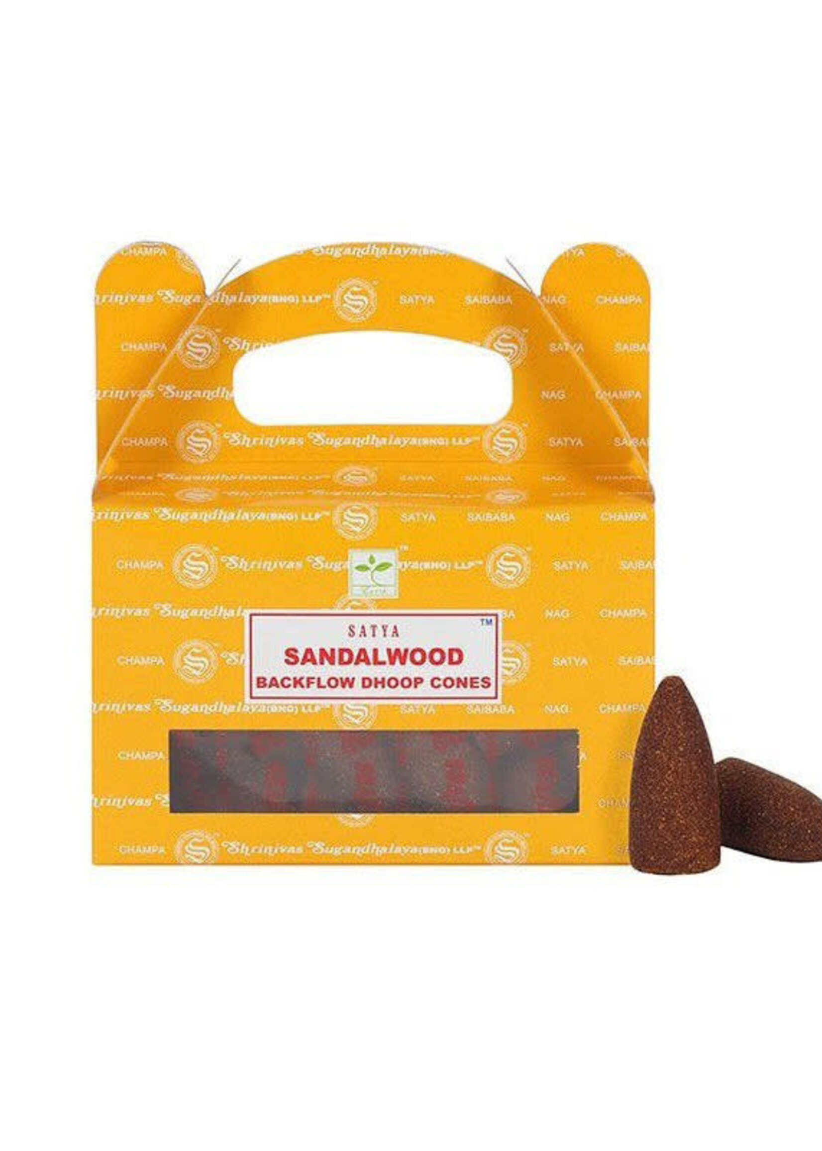 Satya Sandalwood Backflow Cones