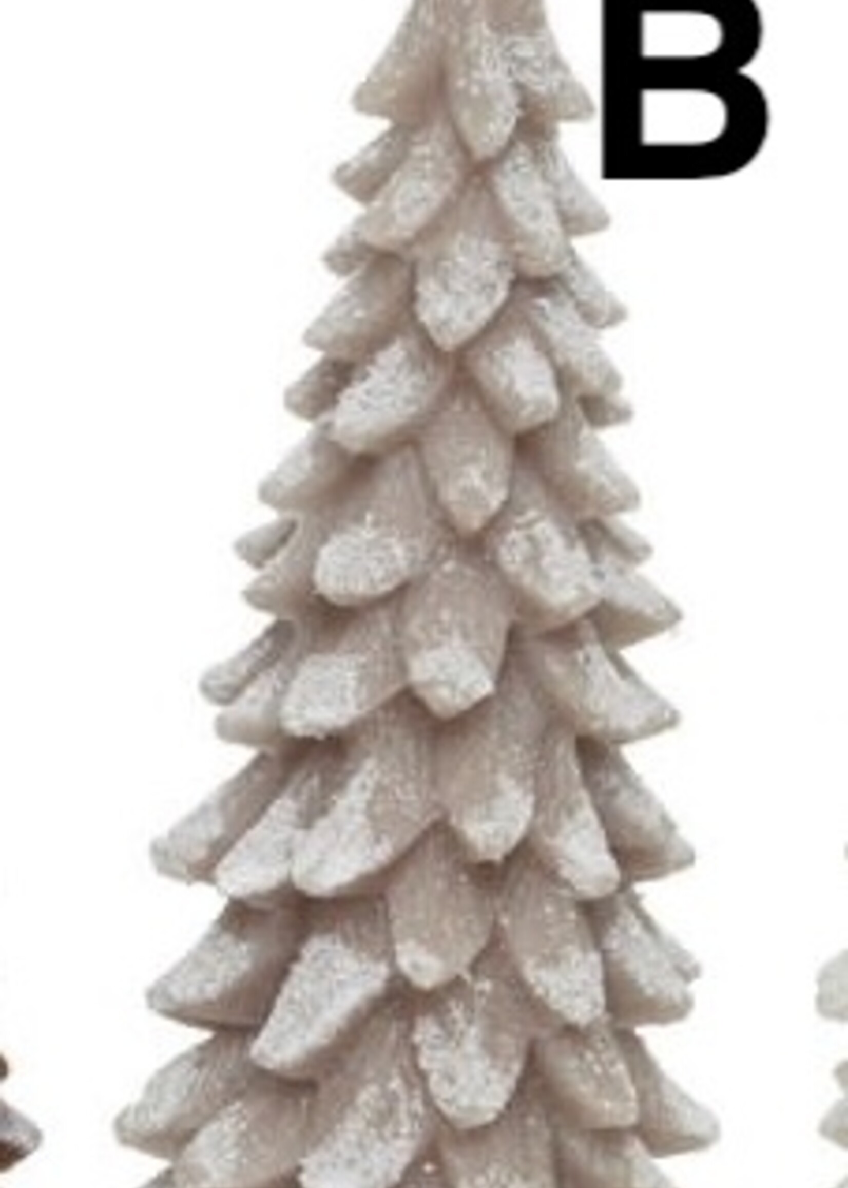 Decoris Tree Wax Candles - Cream, Brown, Light Brown  (price is for one)