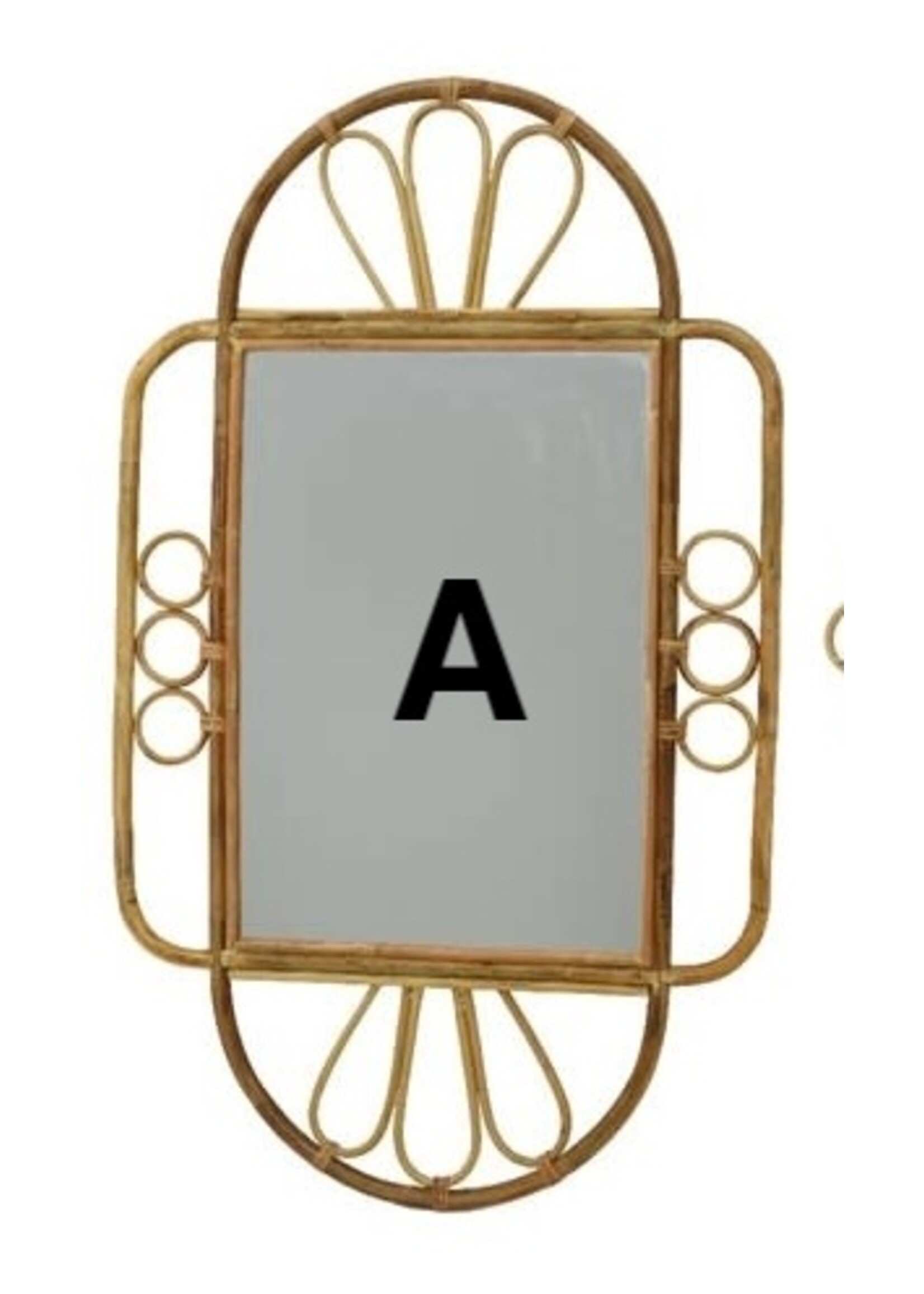 Lumineo Rattan Mirror