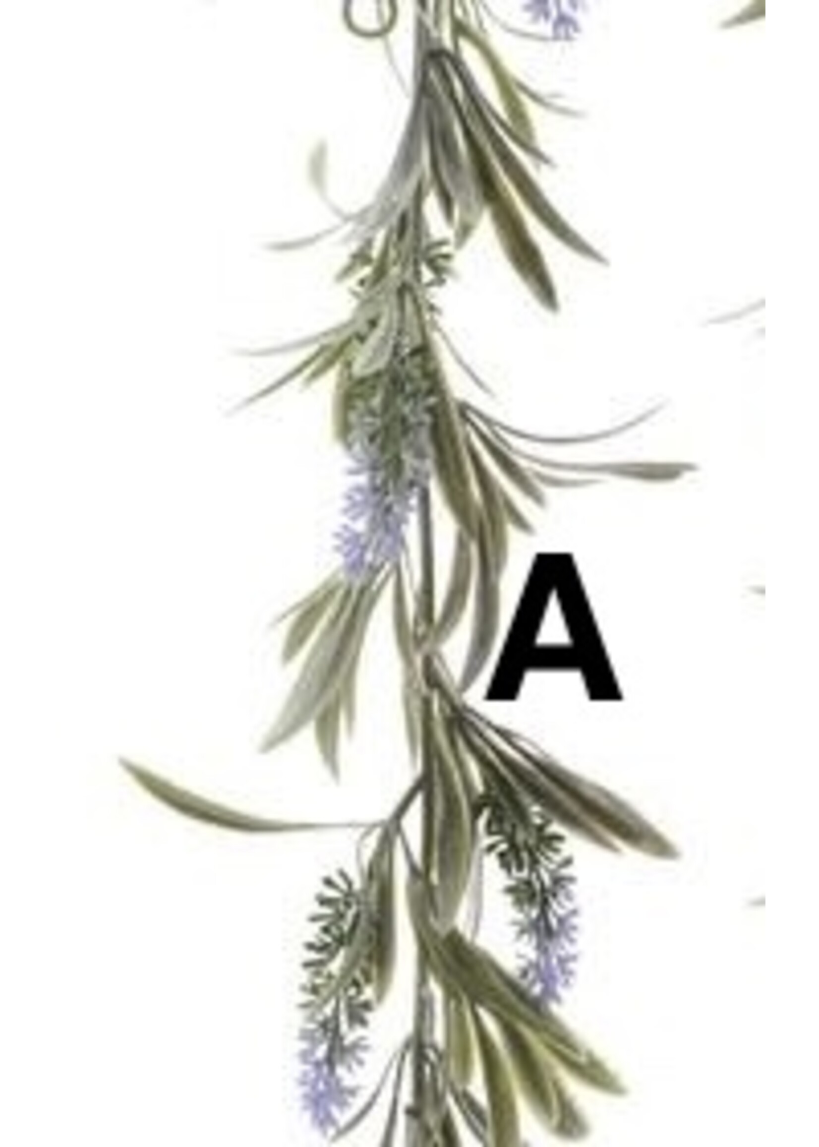 Decoris Plastic Lavender Garland 2 colour assorted (cost is each) 180cm