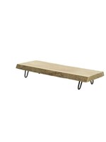 Decoris Small Wooden Shelf On Legs 50 x 19cm