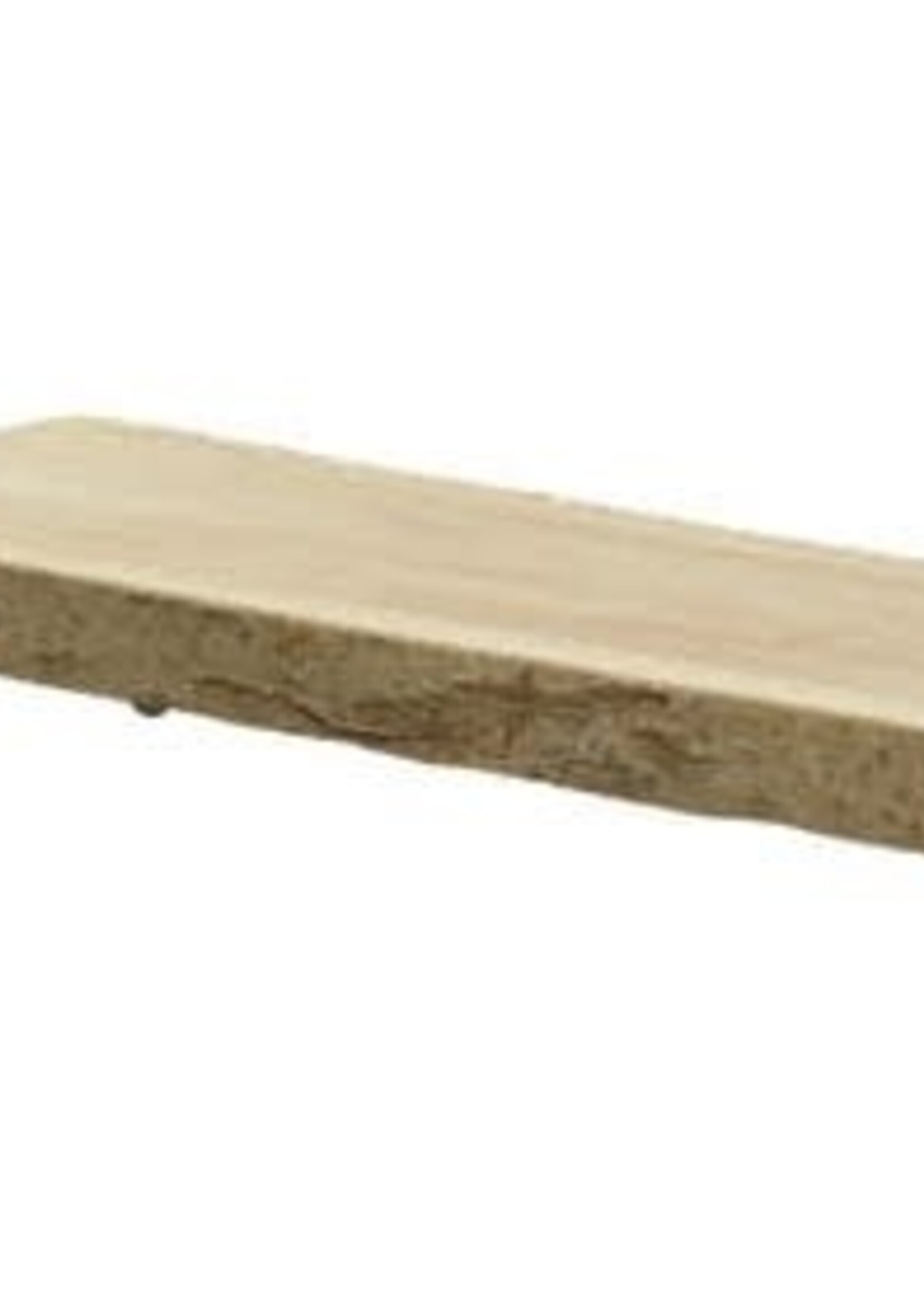 Decoris Small Wooden Shelf On Legs 50 x 19cm
