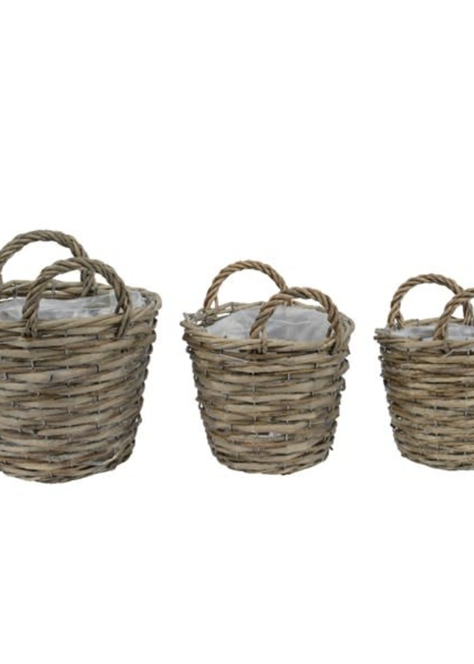 Decoris Basket willow round Small