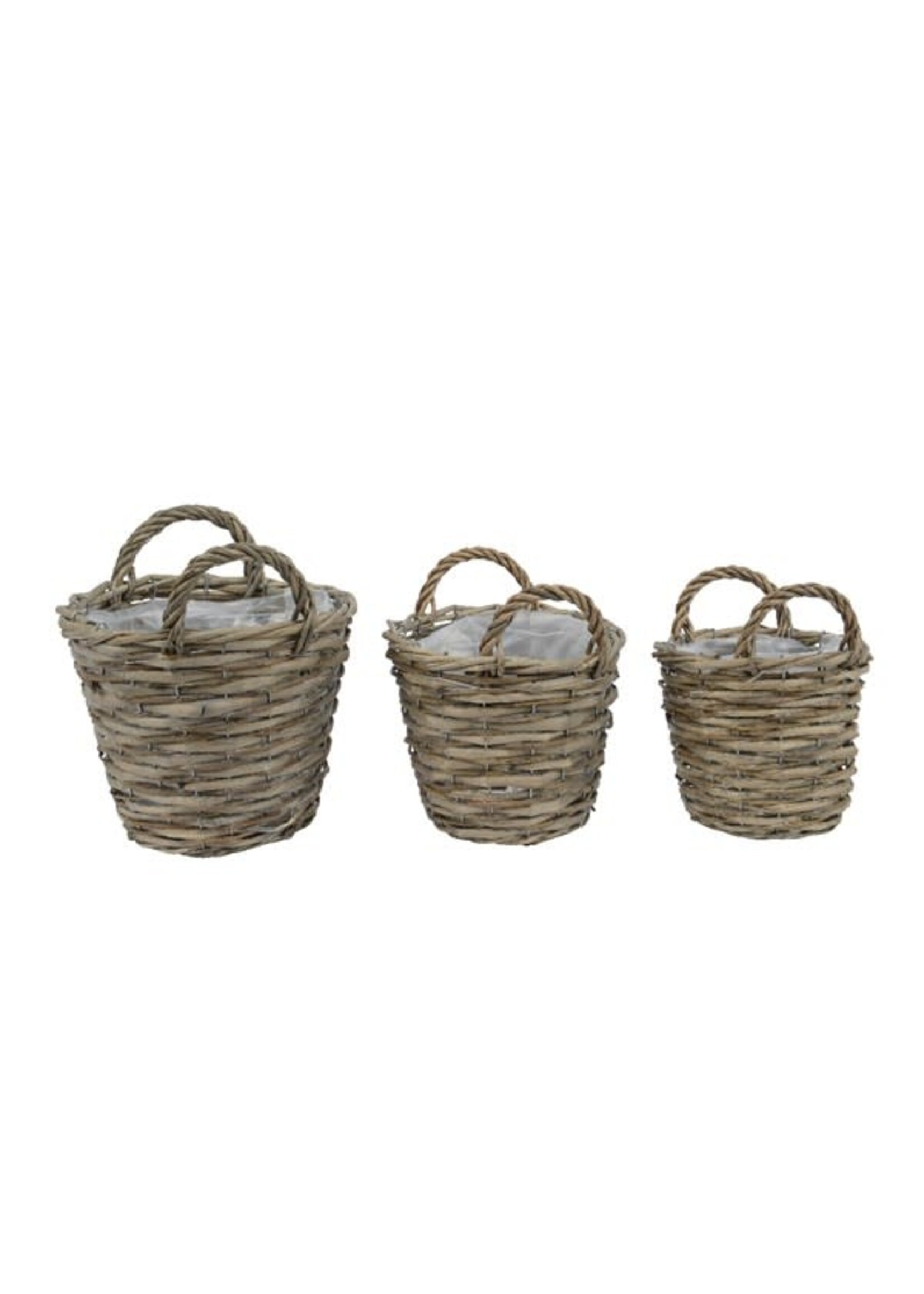 Decoris Basket willow round Small