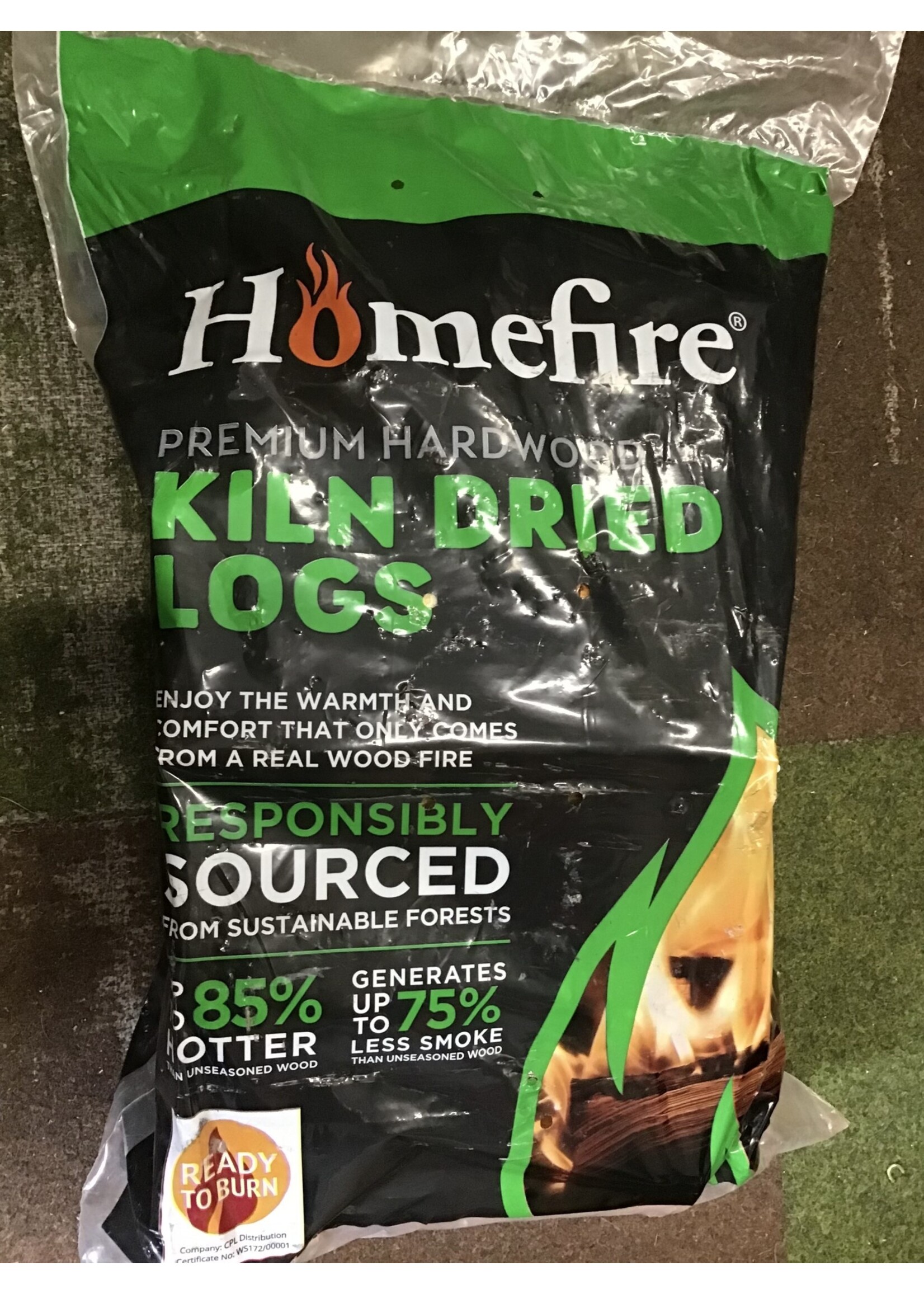 CPL Hardwood Logs Small - Black and Green