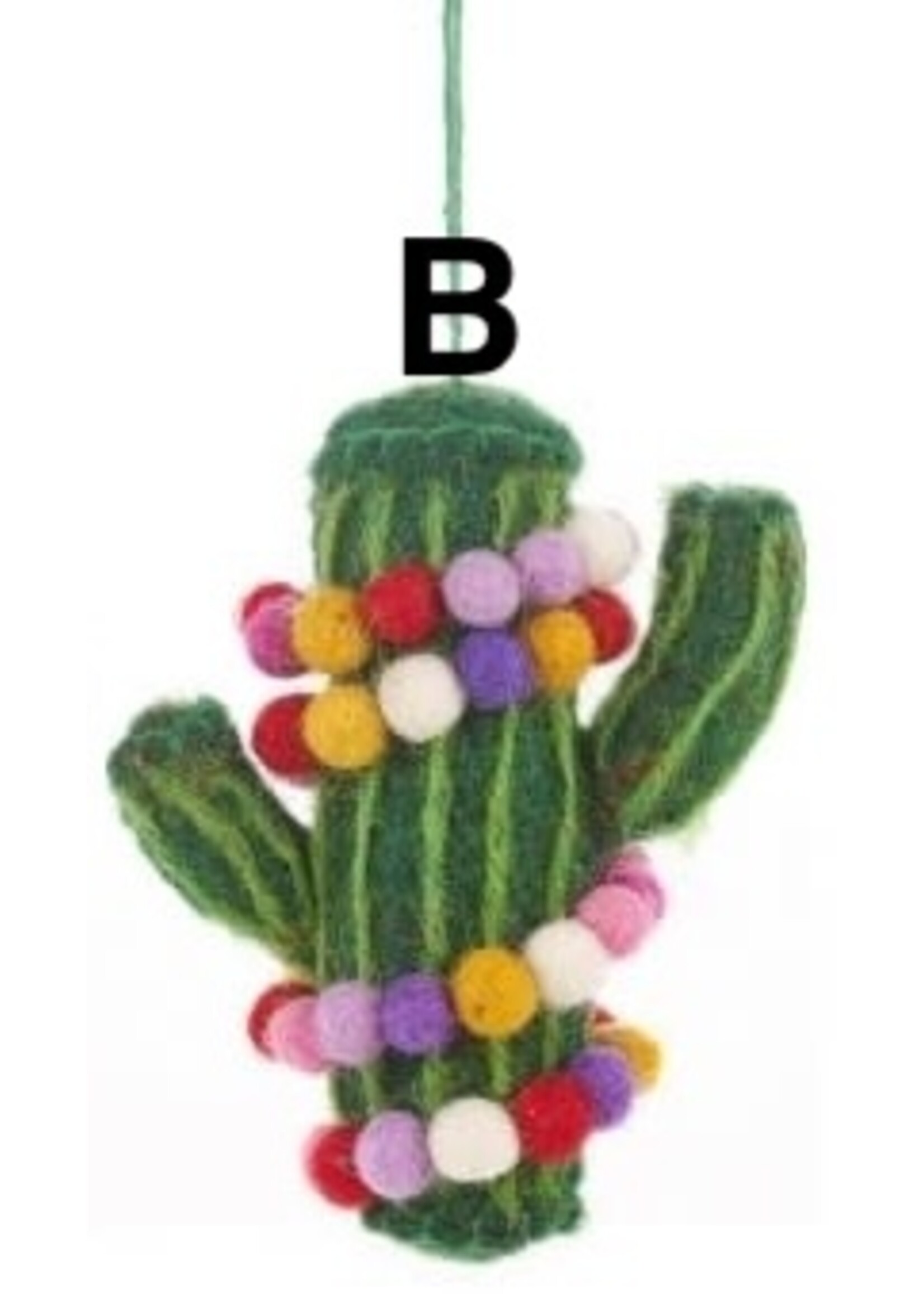 Felt So Good Hanging Felt Cactus