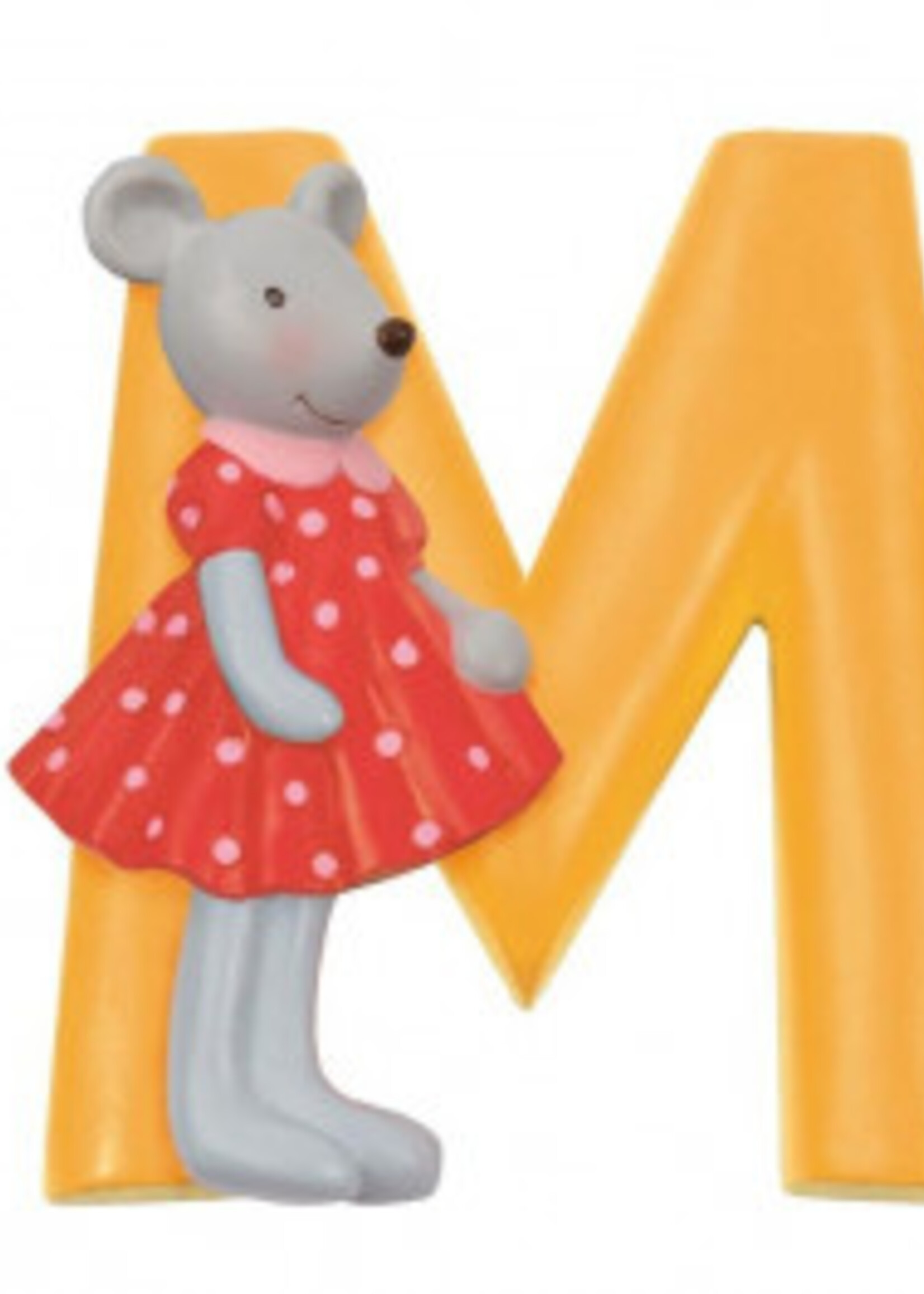 Moulin Roty Letter M yellow