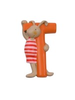 Moulin Roty Moulin Roty Letter T  in Orange