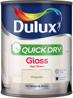 Dulux (Akzo Nobel) Dulux Quick Dry Gloss 750ml Magnolia