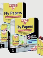 Zero in (STV) Zero-In Fly Papers 8 Pack