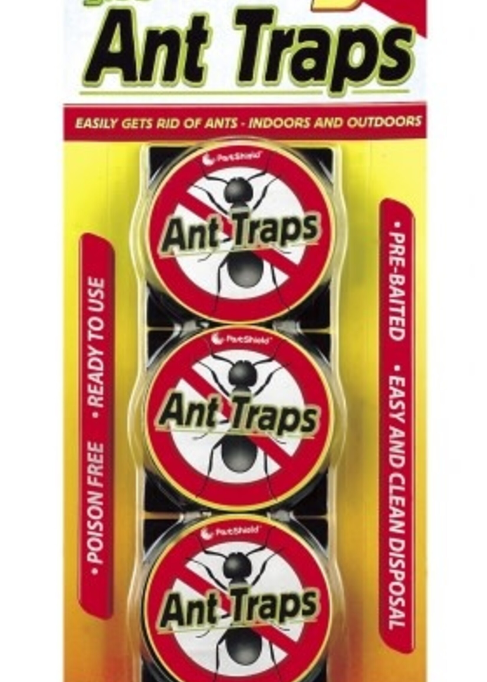Pestshield Ant traps 3pk Clock’s Home and Garden