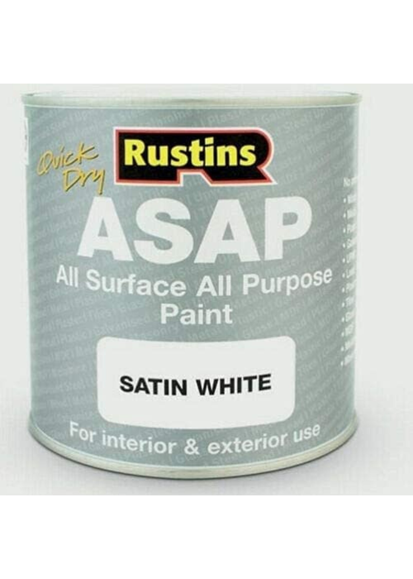 Rustins Rustins ASAP All Surface All Purpose 250ml satin White