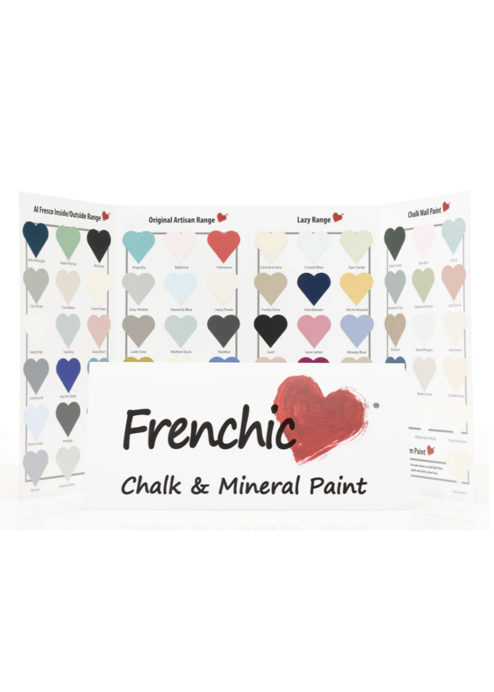 Frenchic Paint Frenchic Colour Chart - Ranges