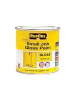 Rustins Small Job Gloss Paint 250ml Buttercup