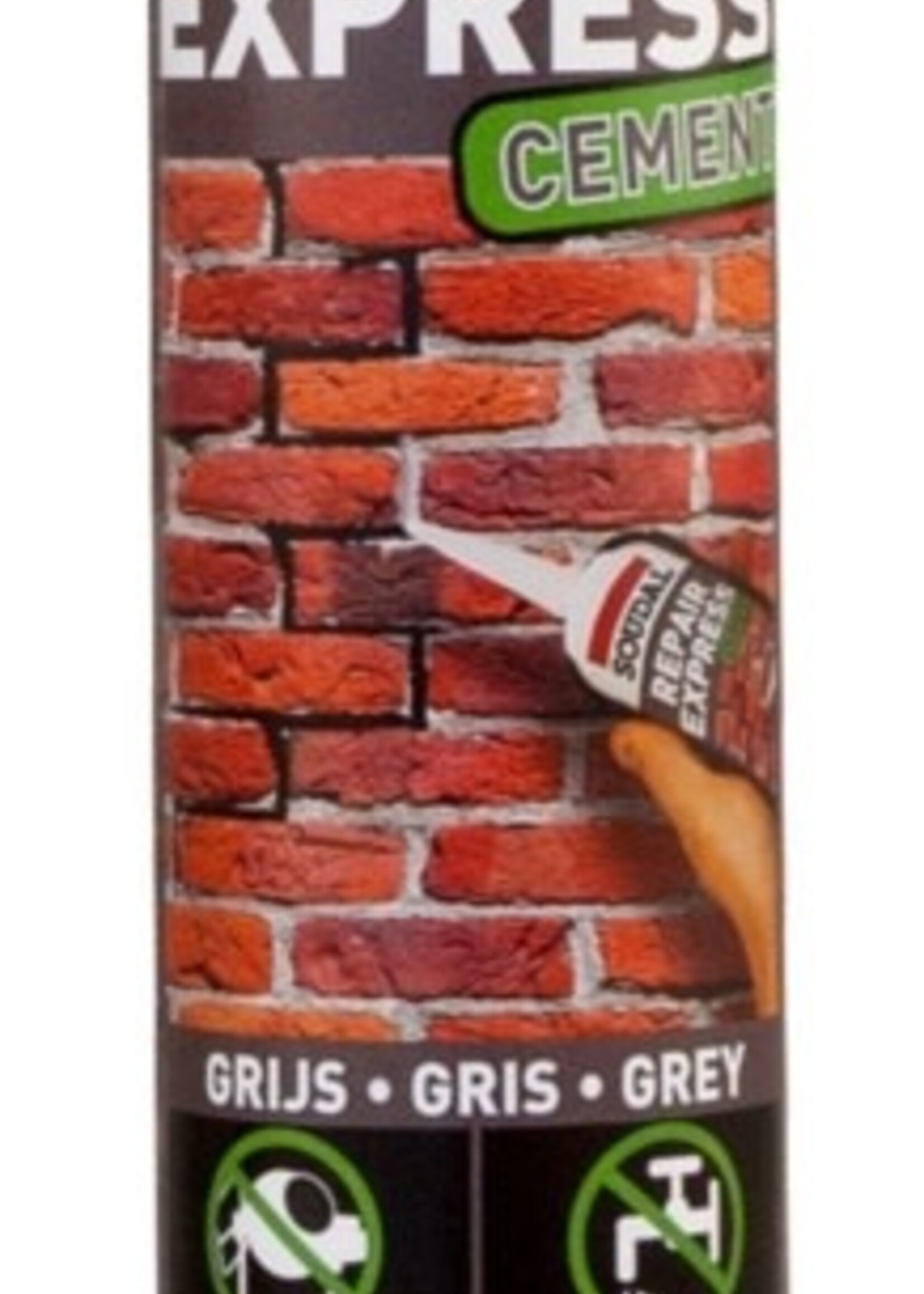 Soudal Express Repair Cement Grey 290ml