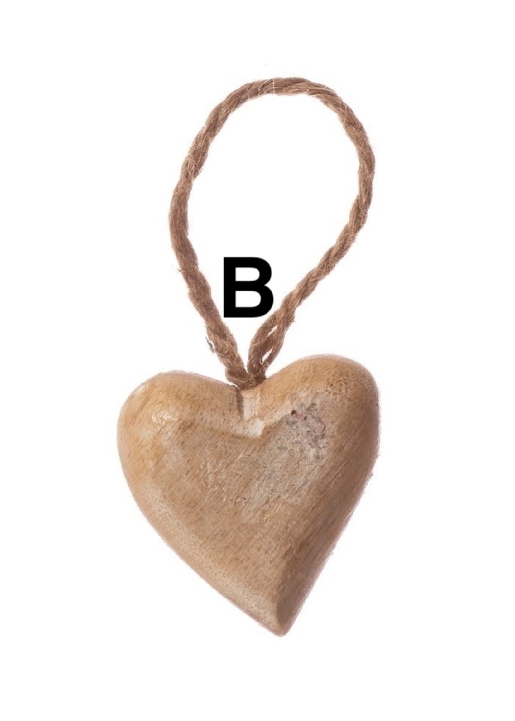 Tiny Wooden Heart 