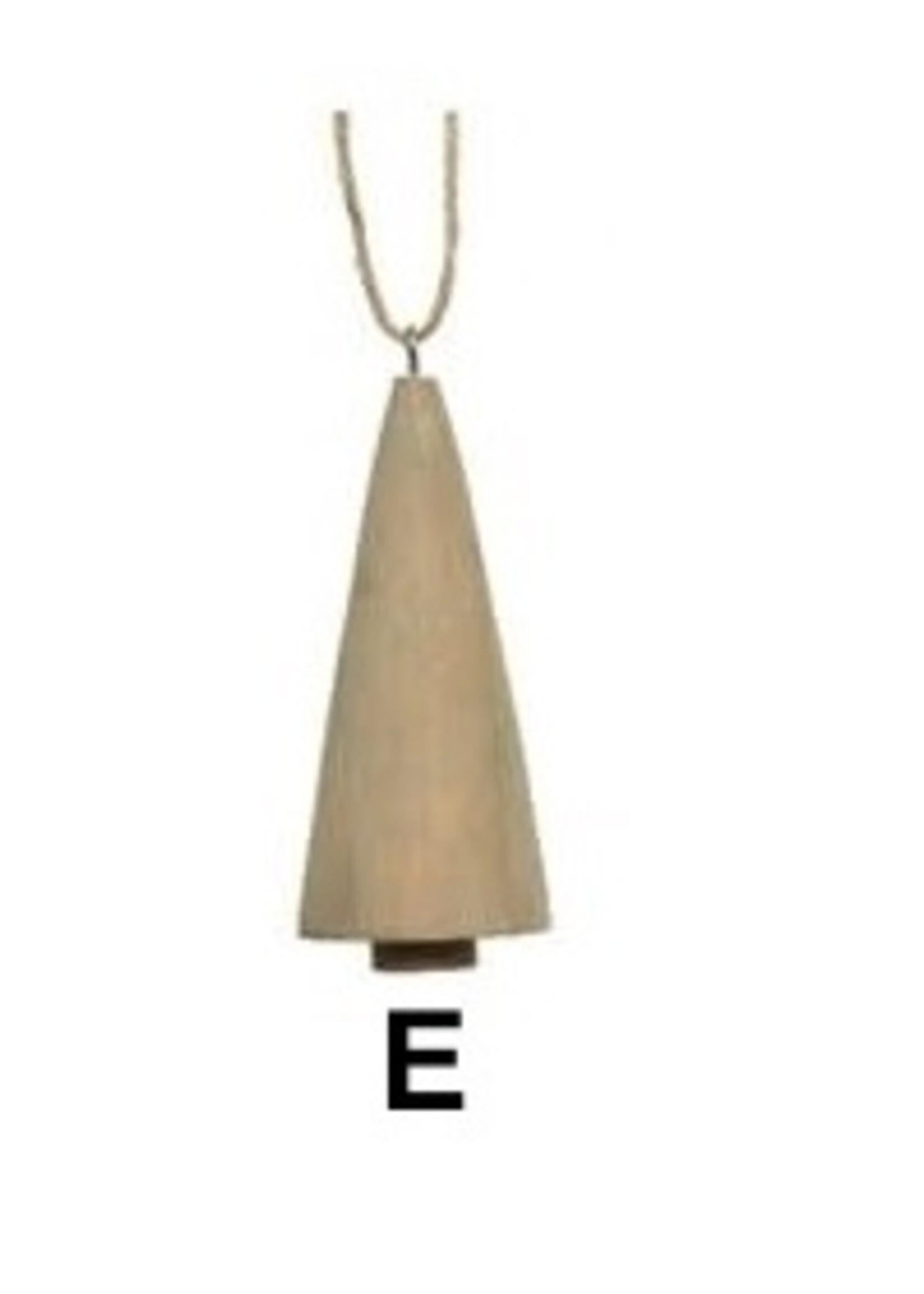 Decoris Natural Wooden Mini Tree Hanging Decoration