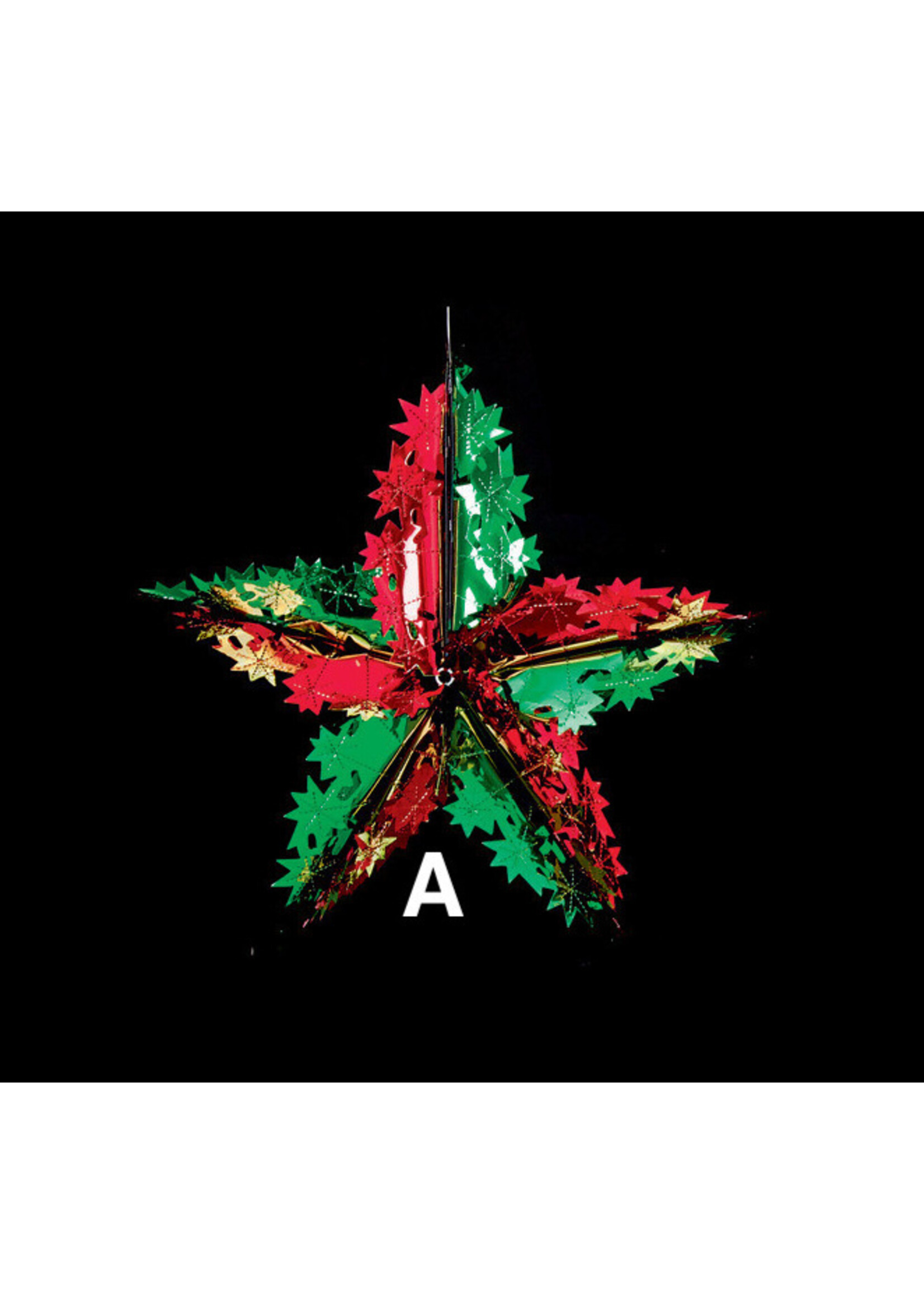 Premier Foil Decoration- Christmas Red & Green 60cm (3 styles) price for one