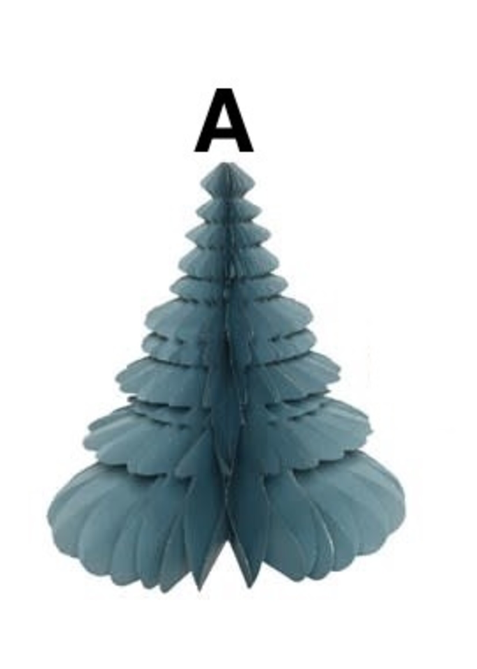 Decoris Tree Paper Honeycomb -  Green, Blue or White 38cm (price is for one)