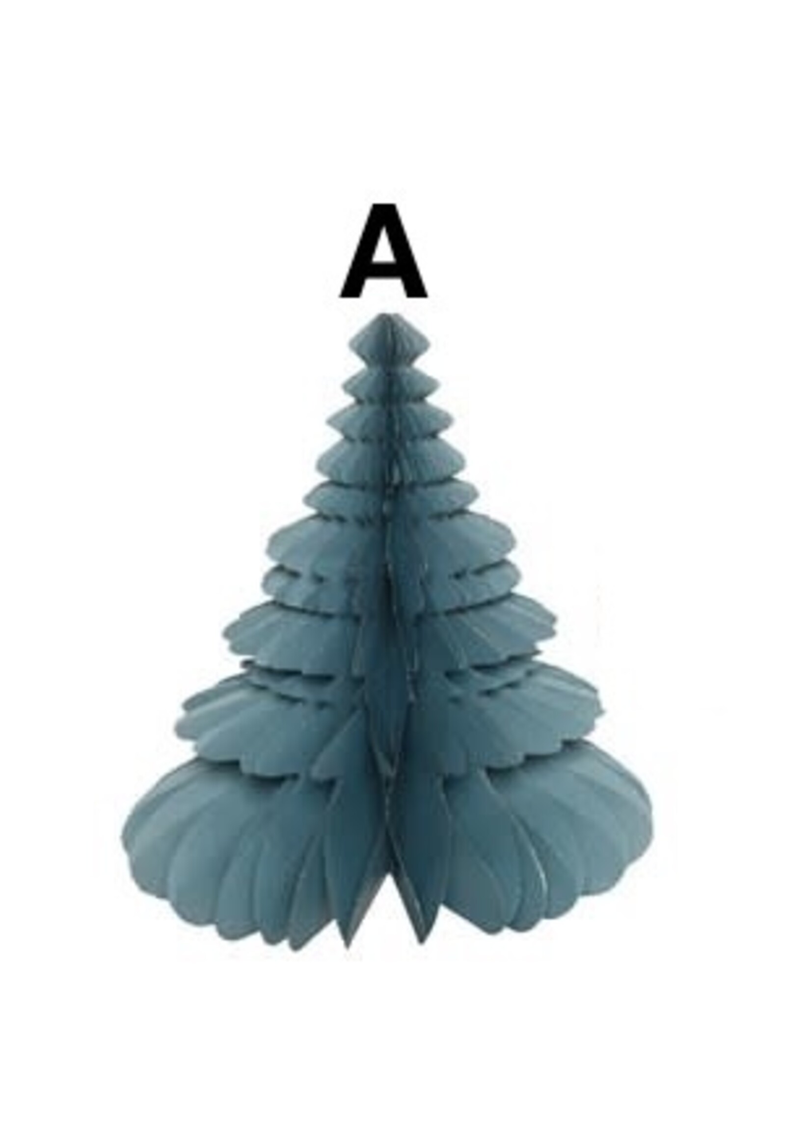 Decoris Tree Paper Honeycomb -  Green, Blue or White 38cm (price is for one)