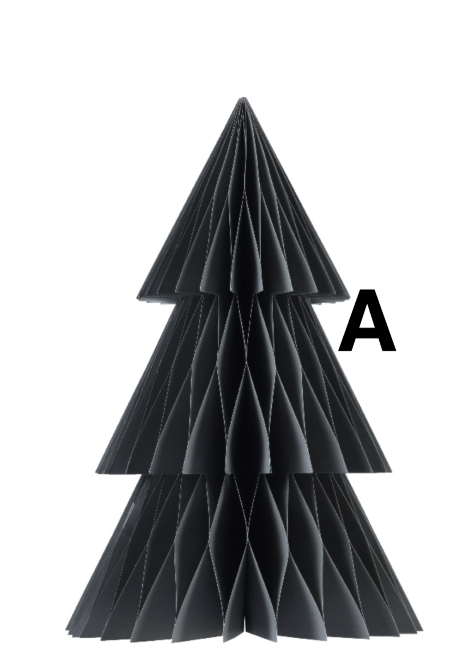 Decoris Paper Honey Comb Christmas Tree 60cm (price is for one)