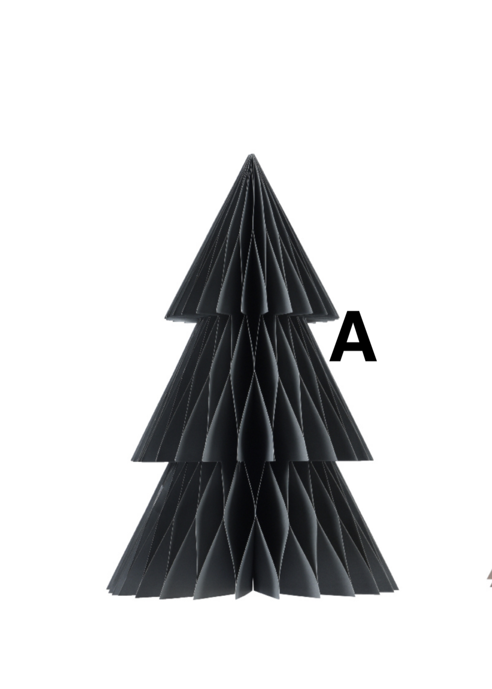 Decoris Paper Honey Comb Christmas Tree 60cm (price is for one)