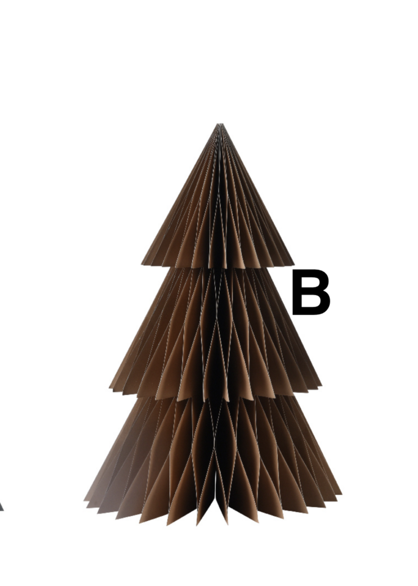 Decoris Paper Honey Comb Christmas Tree 60cm (price is for one)