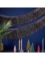 Ginger Ray Christmas Rainbow Tinsel Garland Decoration