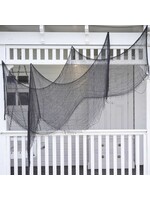 Ginger Ray Black Fabric Halloween Backdrop 3m