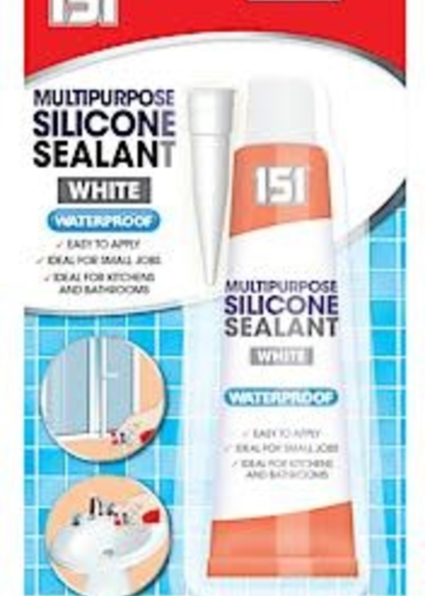 151 Silicone Sealant White or Clear