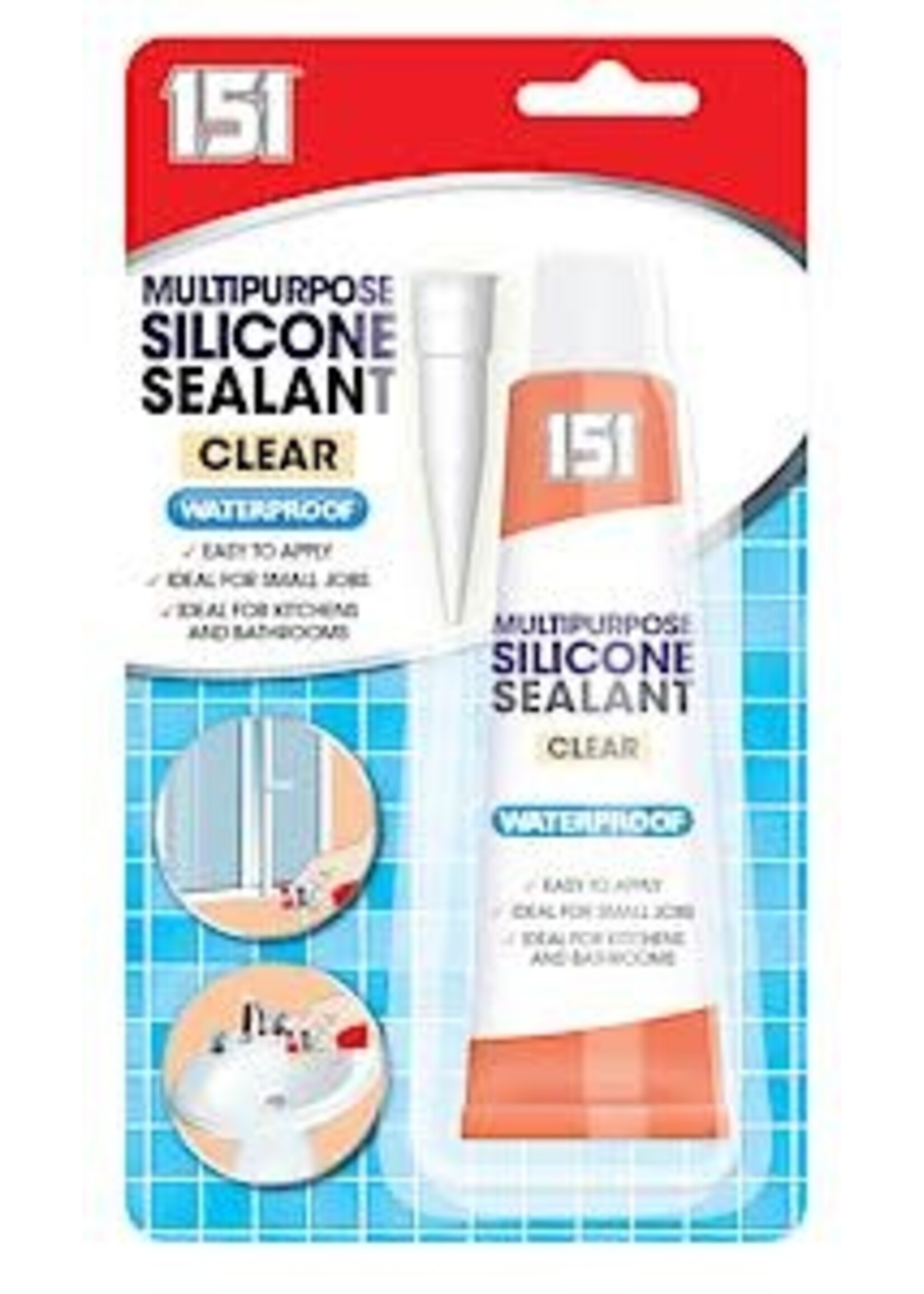 151 Silicone Sealant White or Clear