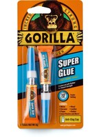 Gorilla Gorilla Super Glue Tube 3g Twin Pack