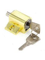 Securit Window / Patio Door Lock Brass S1054 *DISC decco