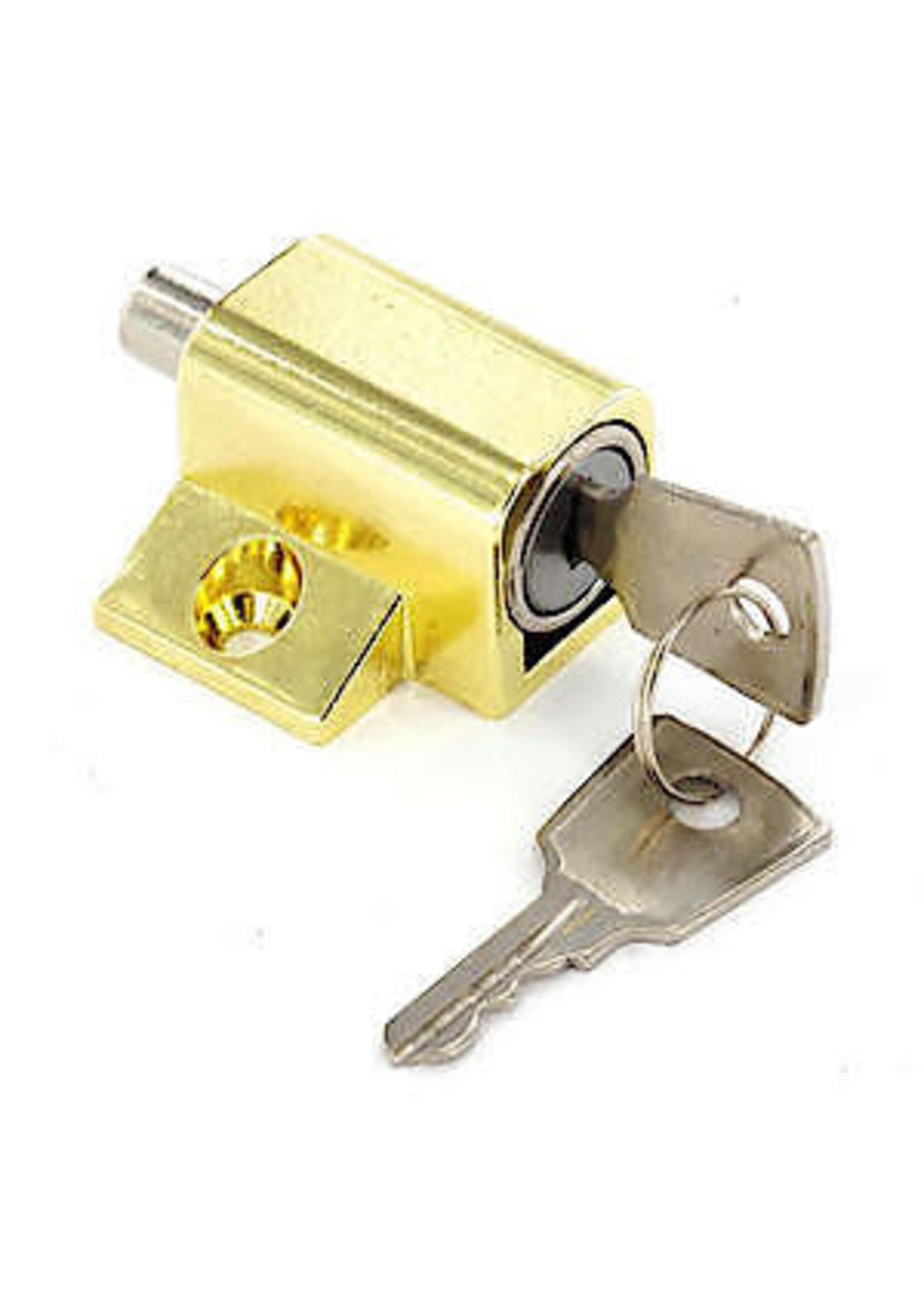 Securit Window / Patio Door Lock Brass S1054