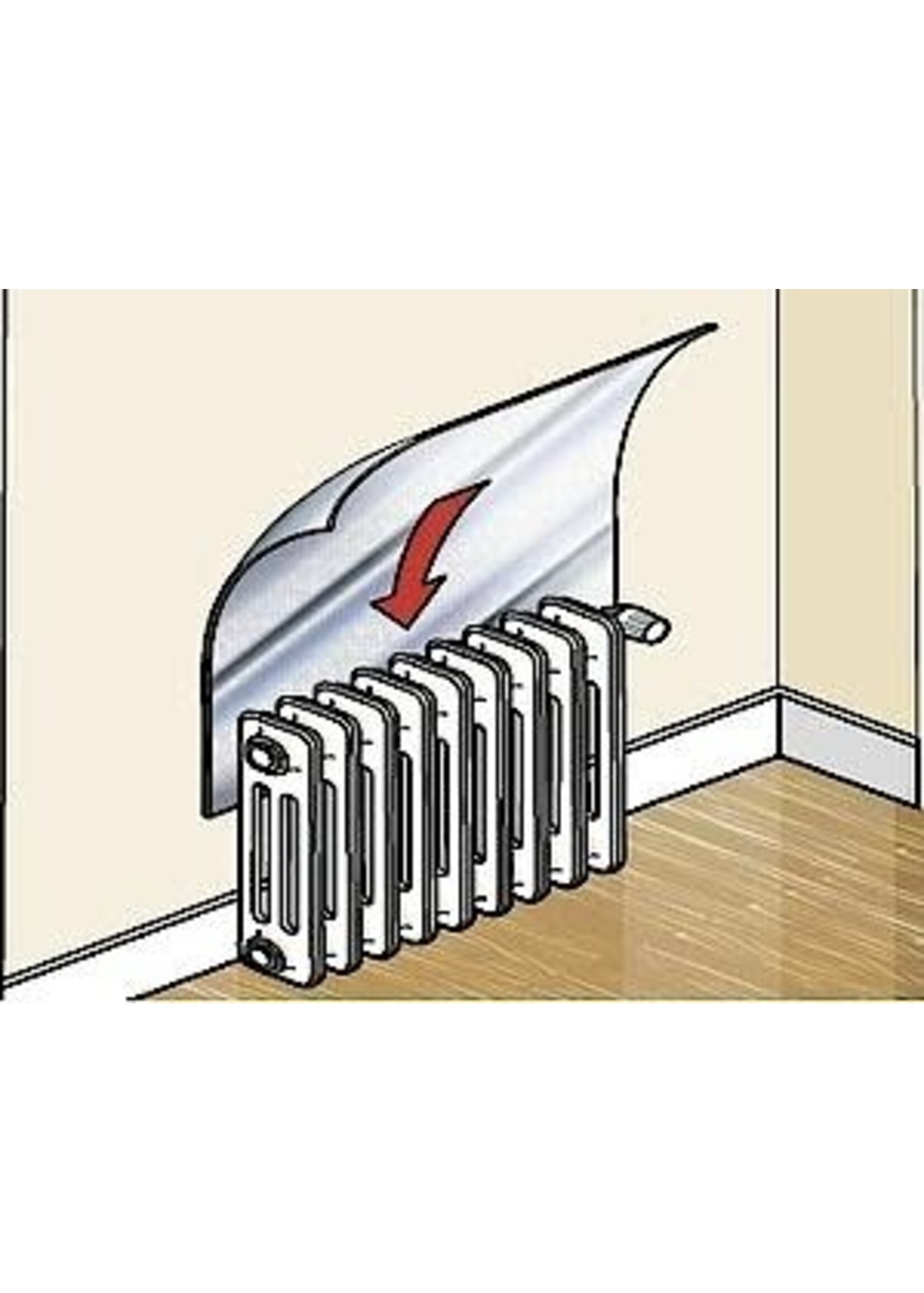 Exitex Radiator Heat Reflecting Foil (L)5m