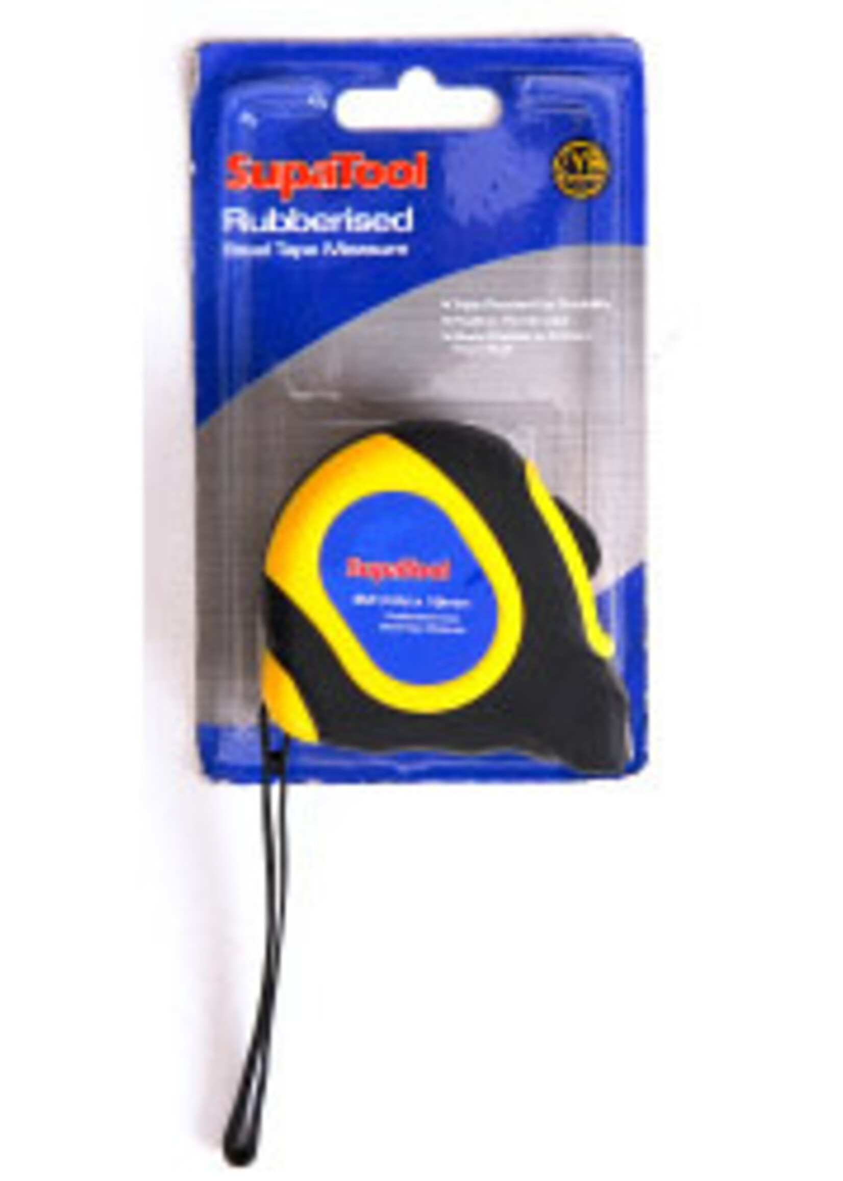 SupaTool SupaTool Rubberised Tape Measure 3m x 16mm