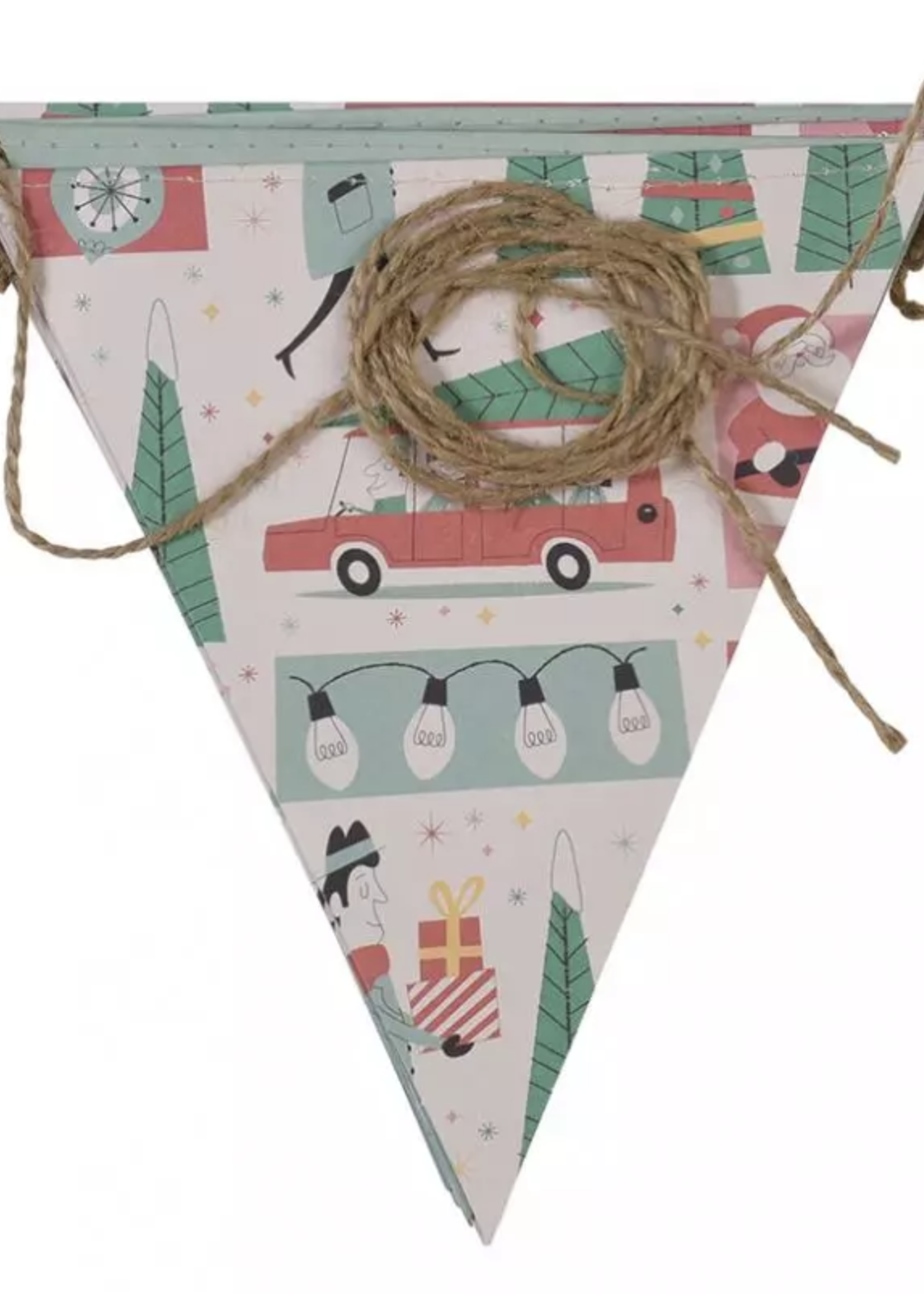 Rex Christmas bunting